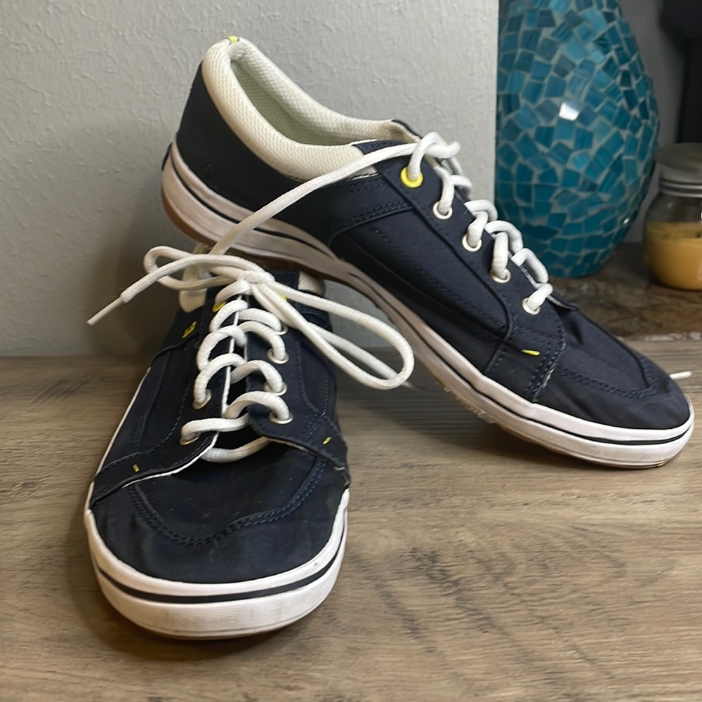 Keds Navy Sneakers with yellow accents #hostpick